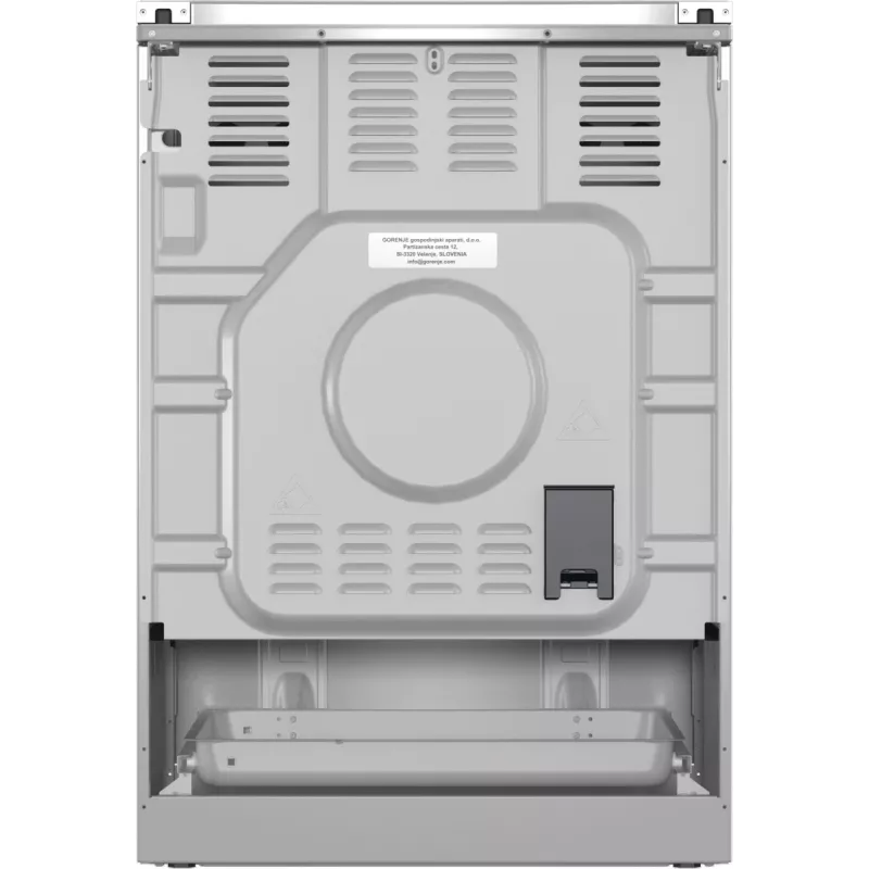Gorenje GKS6C71XF Wolnostojąca kuchenka z piekarnikiem Srebrna