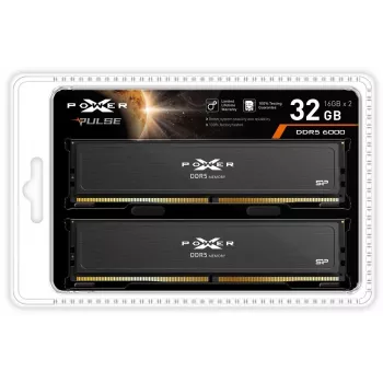 Silicon Power DDR5 32GB PC 6000 CL30 Silicon-Power (2x16GB) Pulse/U-DIM - 32 GB - DDR5
