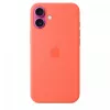 Etui silikonowe iPhone 16 Plus z MagSafe - Tangerine