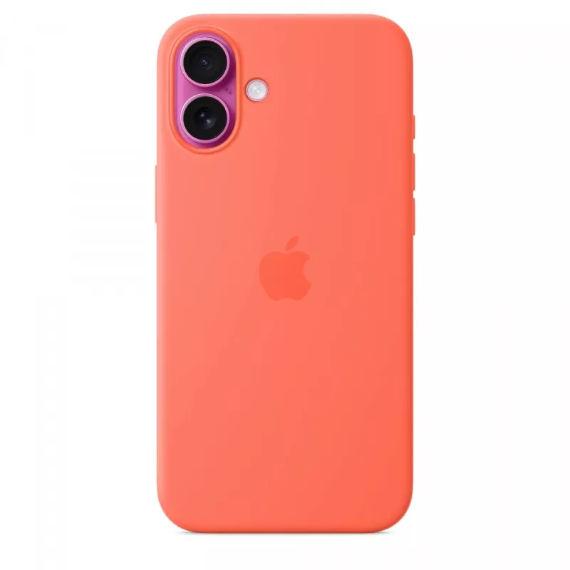 Etui silikonowe iPhone 16 Plus z MagSafe - Tangerine