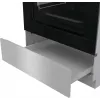 Gorenje GKS6C71XF Wolnostojąca kuchenka z piekarnikiem Srebrna