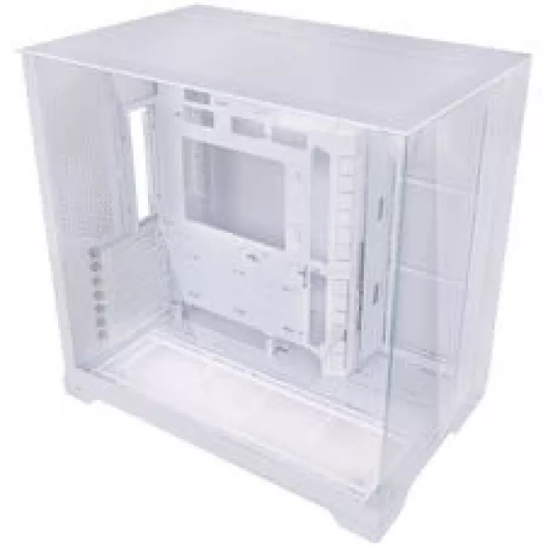 Lian Li O11 Vision Compact - Biały + 3x UNI FAN SL-INF 120 ARGB Reverse Blade Fan - 120mm + HydroShift II LCD-S 360TL AiO-Liquid Cooling, 360mm