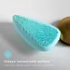 Szczoteczka do oczyszczania twarzy Homedics FAC-350-EUA Honeycomb Silicon, silikonowa głowica o strukturze plastra miodu do delikatnego oczyszczania