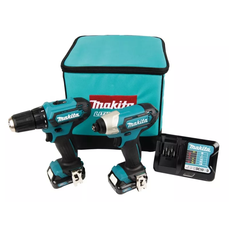 Skrzynka akumulatorowa Makita CLX224A 12V MAX; 2 x 2,0 Ah