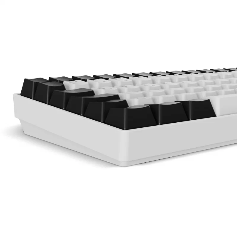 SKILLER SGK50 S2, Gaming Keyboard Biały, układ DE, Gateron Red