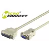 Kabel szeregowy Microconnect IBM029 szary 3 m DB-9 DB-25