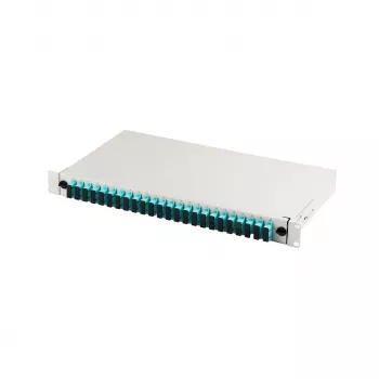 Panel krosowy A-LAN DN-96422/3 24x SC duplex OM3 szary