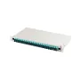 Panel krosowy A-LAN DN-96422/3 24x SC duplex OM3 szary