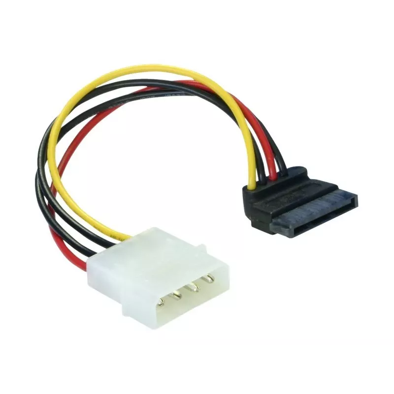 Kabel zasilający SATA HDD 4-pin męski kątowy DeLOCK 60101