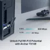 Karta sieciowa Wi-Fi 6 Bluetooth PCIe TP‑LINK Archer TX10E AX900 — karta PCIe, Wi‑Fi 6 AX900, Bluetooth