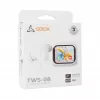 Słuchawki SBOX EB-TWS08-W Touch Screen Display Białe