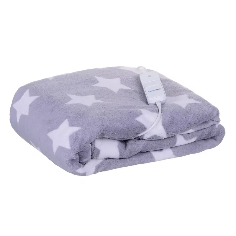 Elektryczna podkładka grzewcza ORO-MED ORO-BALNKET STAR, polar, 130×180 cm, 120 W, 3 poziomy grzania, 230V