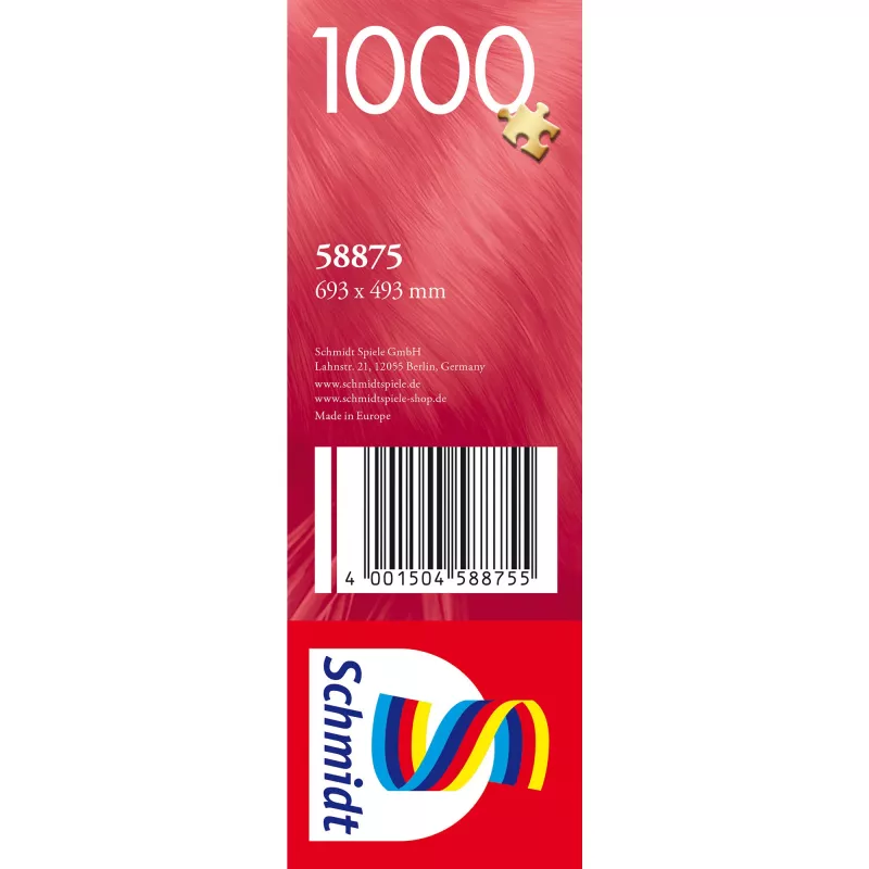 Puzzle schmidt spiele Sleeping Velvet Paws 1000 elementów