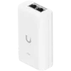 Ubiquiti UniFi UACC-PoE++-10G-EU 10G PoE++ Adapter (60W), może zasilać urządzenia UniFi PoE++, zmniejszać zależność od zasilania z przełącznika PoE i zapewniać połączenie Multi-Gigabit LAN