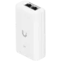 Ubiquiti UniFi UACC-PoE++-10G-EU 10G PoE++ Adapter (60W), może zasilać urządzenia UniFi PoE++, zmniejszać zależność od zasilania z przełącznika PoE i zapewniać połączenie Multi-Gigabit LAN
