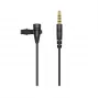 Mikrofon krawatowy Sennheiser XS LAV MOBILE, klipsowy, pojemnościowy, dookólny, kabel 2 m, 3,5 mm, 50–18000 Hz, 19 g, czarny