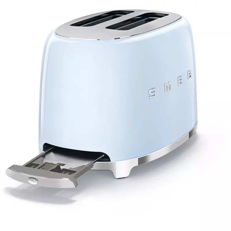 Toster Smeg 50's Style TSF01PBEU Pastelowy Niebieski