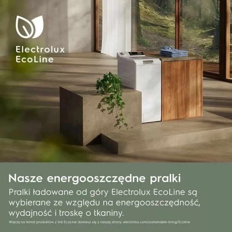 Pralka Electrolux EW6T537P 7 kg, klasa efektywności energetycznej A