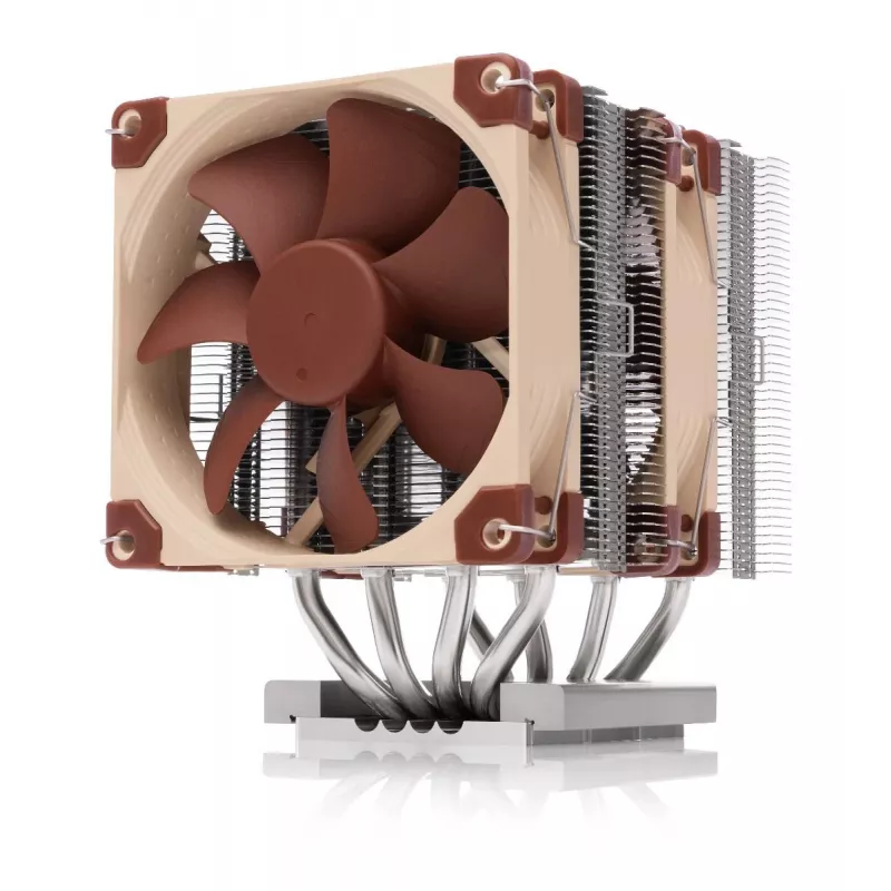 Chłodzenie procesora Noctua NH-D9 TR5-SP6 4U — dwuwentylatorowe chłodzenie CPU 92 mm dla sTR5, aluminiowe żeberka, miedziana podstawa, 2500 RPM