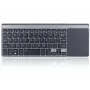 Bezprzewodowa klawiatura pełnowymiarowa TRACER TRAKLA46934, QWERTY angielska, nano odbiornik 2,4 GHz, membranowa, czarno-szara