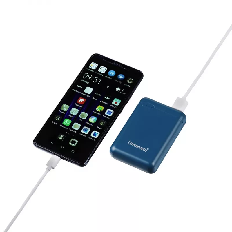 Intenso XS10000 Litowo-polimerowy (LiPo) 10000 mAh kolor petrol