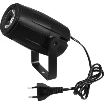 Reflektor efektowy LED EUROLITE PST-5 1 LED — kompaktowe oświetlenie sceniczne/stroboskopowe