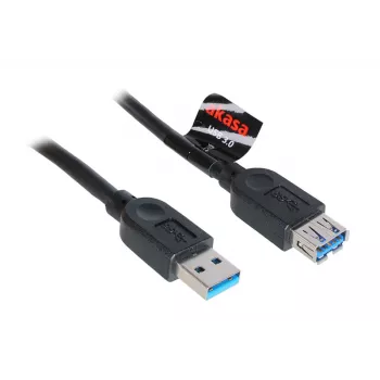 Kabel USB 3.0 Akasa AK-CBUB02-15BK 1,5 m czarny