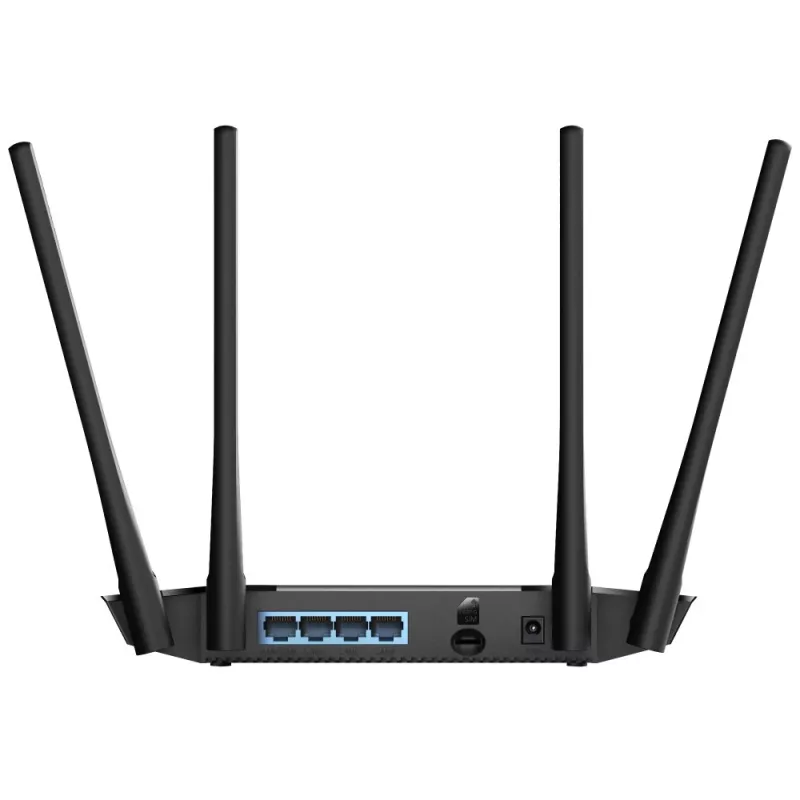 Router bezprzewodowy Cudy LT400 Fast Ethernet, jednopasmowy (2,4 GHz), 4G, czarny