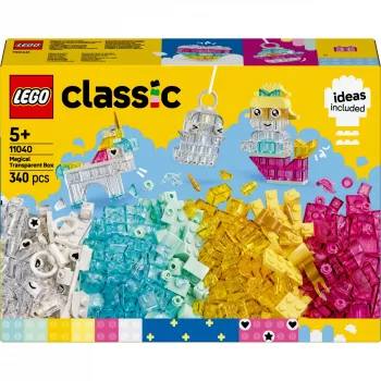 LEGO CLASSIC 11040 Magiczne Przezroczyste Pudełko