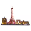 3D Puzzle CubicFun City Line Paris LED 115 szt.
