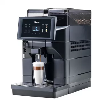 W pełni automatyczny ekspres do kawy Saeco AURORA M2 — 1900 W, zbiornik na wodę 4 l, pojemnik na ziarna 1,2 kg, wbudowany młynek i spieniacz mleka, dotykowy wyświetlacz TFT