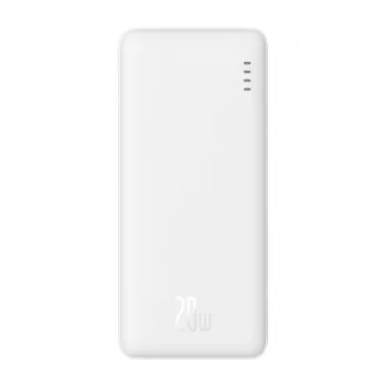 Powerbank litowo-polimerowy Baseus Airpow 10000 mAh 20 W Biały