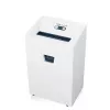 Niszczarka HSM Pure 420 — ścinkowa P-4, szerokość robocza 24 cm, pojemność 15 arkuszy, kosz 35 l, biały