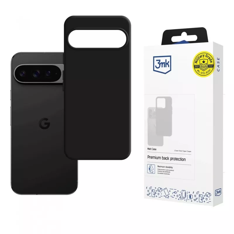 Etui ochronne 3MK Matt Case do Google Pixel 10 Pro XL – smukłe, wytrzymałe, matowe wykończenie
