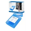 Logilink 3.5 HDD Protection Box for 1 HDD - Festplattenlaufwerk-Schutzgehäuse - Blau (UA0133)