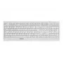 Klawiatura CHERRY B.UNLIMITED 3.0 z myszą Biurowa RF Wireless Niemiecka Szara