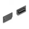 DeLOCK osłona przeciwpyłowa na USB Type-E Key A lub Key B żeńskie, 10 sztuk, czarna