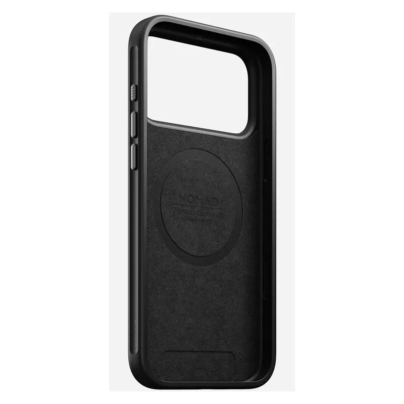 Pokrowiec skórzany Nomad Modern dla iPhone 17 Pro Max (6,9 cala) — Burgundy, skóra+TPU+PC