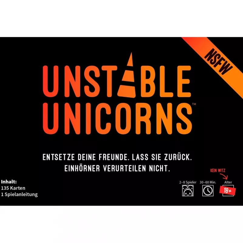 Unstable Unicorns NSFW, gra karciana