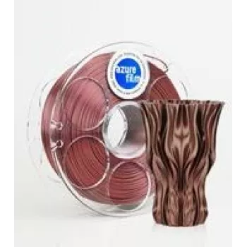 Filament Silk Dark Cooper 1,75 mm 1 kg Azurefilm 3D (FL171-8004)