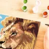 CreArt - Löwe mit Baby, Malen