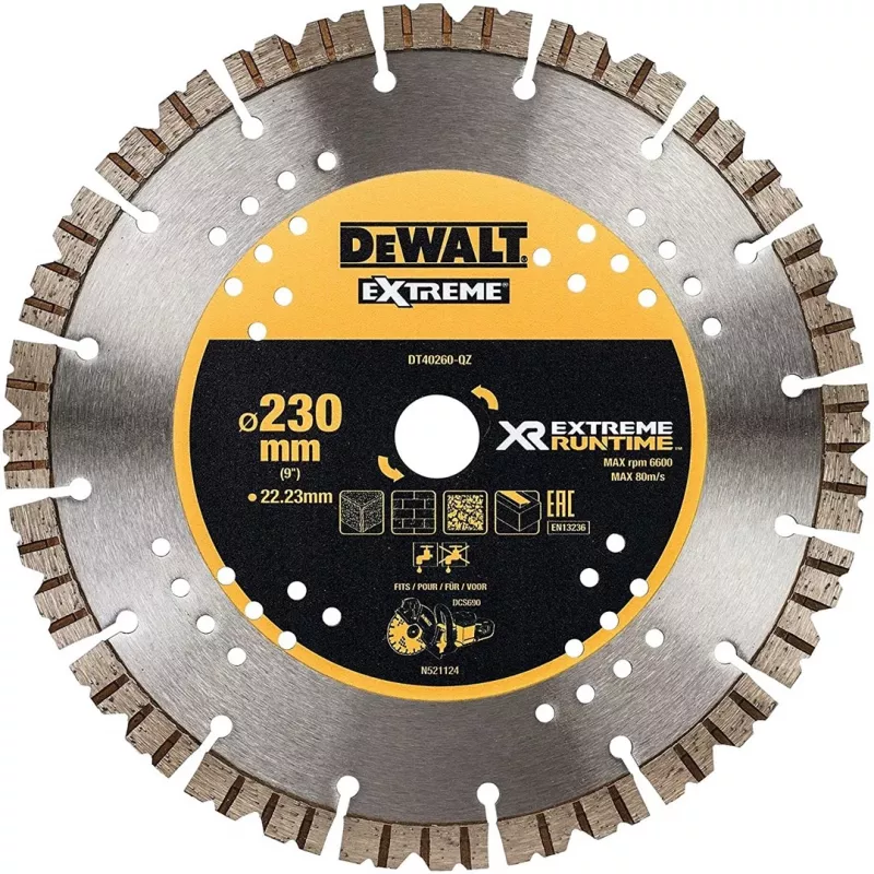 Akcesorium do szlifierki kątowej DeWALT DT40260-QZ Tarcza tnąca