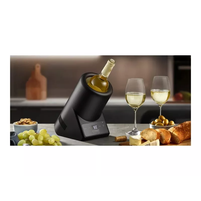 Wine cooler Caso VinoCase Czarny 615 — compact refrigerated wine storage, freestanding