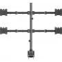 SpeaKa Professional SP-MM-541 4-way Monitor-Desk Mount 43.2 cm 17 - 88.9 35 Czarny (SP-13383188)