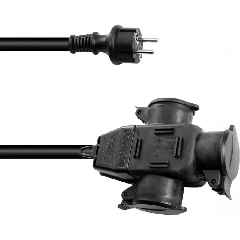 Przedłużacz EUROLITE 3024701E 3x2,5 mm 5 m