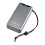 Power bank INTENSO 7332054 — 20000 mAh, PD 3.0 i QC 3.0, 20 W, USB-A + USB-C, szary