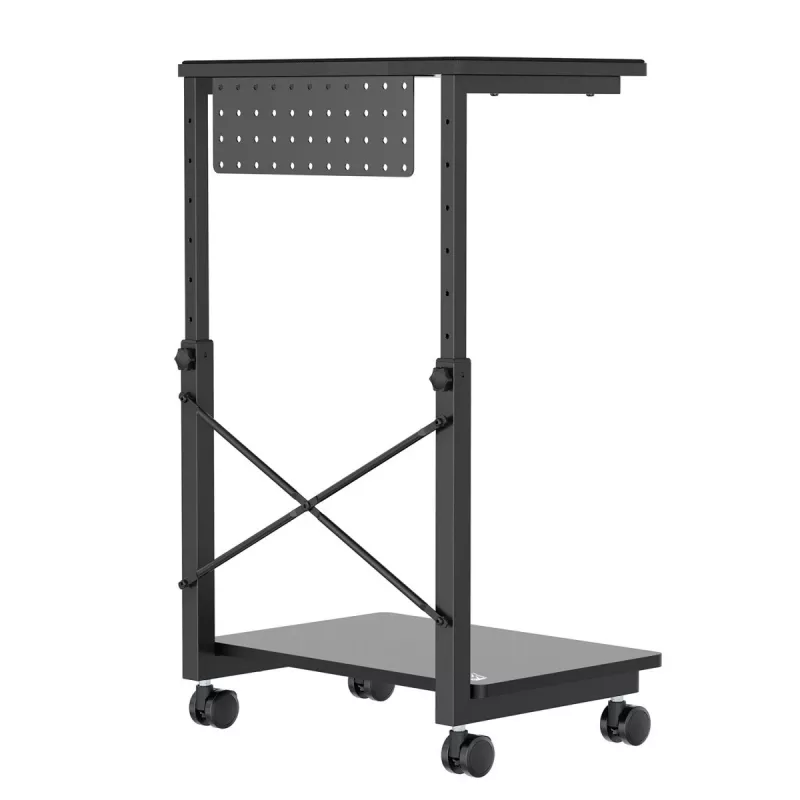 Wózek pod CPU z półką NanoRS, maks. 80 kg, regulowana wysokość 550–850 mm, RS430