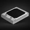 Radiator EK Water Blocks Brass miedź Stainless Steel biały