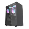 Obudowa komputerowa Darkflash DK100 (czarna)