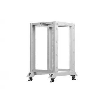 Otwarta szafa rack 19 18U 600x800 szary